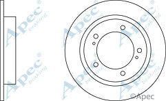 FOR SUZUKI JIMNY 1.3 1998-07 FRONT BRAKE DISC PADS 108MM INNER HUB