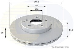 FOR MERCEDES E CLASS E320CDi W212 BRAKE DISC CROSS DRILLED MINTEX PAD FRONT REAR