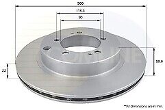 FOR MITSUBISHI LANCER EVO 5 6 CROSS DRILLED GROOVED  REAR BRAKE DISCS PAIR 300mm