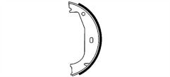 REAR BRAKE SHOES SET FIT BMW E36 318 320 323 325 328 Z1 Z3