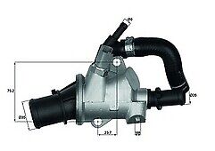  FOR ALFA ROMEO 147  FIAT JTD THERMOSTAT COMPLETE HOUSING WITH SENSOR