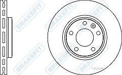 VAUXHALL VIVARO TRAFIC CROSS DRILLED GROOVED FRONT BRAKE DISCS PADS
