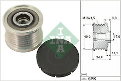 BMW  E90 E91 E92 z4 x3 ALTERNATOR CLUTCH AUXILIARY BELT PULLEY