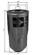 FOR AUDI 100 2.5 C4 MAHLE FUEL FILTER