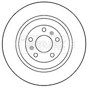 REAR BRAKE DISC CROSS DRILLED PADS FOR AUDI A8 W12 D3 TDi QUATTRO PHAETON W12 