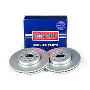 FOR AUDI Q2 1.0 30TFSI 2016> CROSS DRILLED BRAKE DISC 272MM REAR BRAKE PADS