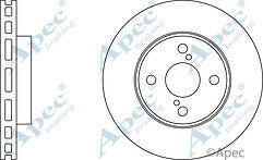 FOR TOYOTA COROLLA  1.4 1.6 AE111 ZZ121 FRONT BRAKE DISCS BRAKE PADS 255MM