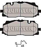 FRONT BRAKE PAD SET FITS AUDI A5 B9 A6 C8 A8 RS4 Q7 Q8 SQ7 FORMENTOR TOUAREG