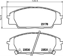 FOR  S2000 1999-09 BRAKE DISC CROSS DRILLED GROOVED BRAKE DISC MINTEX PAD
