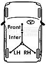 FOR VITO VIANO CDi 2006-2010 LWB HAND BRAKE CABLE LH RH INTERMEDIATE REAR 3