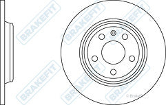 AUDI A4 2.0TFSi TDi B8 2008-2012 2 REAR BRAKE DISC REAR BRAKE PADS  