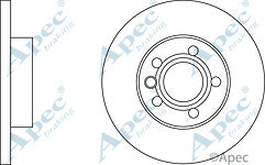 FOR TRANSPORTER 1000 SWB (MK4 (T4))  FRONT BRAKE DISCS AND PADS 282MM SOLID