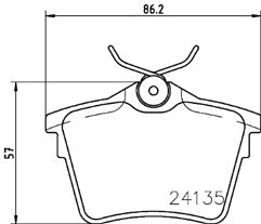 PEUGEOT 407 SALOON COUPE SW MINTEX BRAKE DISC BRAKE PADS FRONT REAR