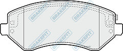 FOR JEEP CHEROKEE KJ 2.4 2.5 2.8 3.7 01-05 FRONT BRAKE PADS LUCAS TYPE 