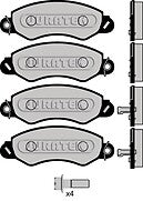 LDV MAXUS 2.5 2005-2009 FRONT BRAKE PAD SET 