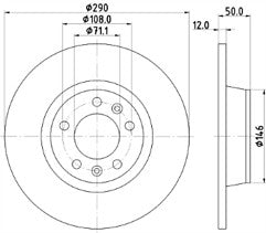 REAR BRAKE DISCS PADS PEUGEOT 407 3.0 MINTEX BRAKE DISC PADS  