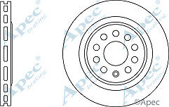GOLF MK4 R32 AUDI TT 3.2 BRAKE DISCS 334MM BRAND NEW IN BOX 8N0615302B