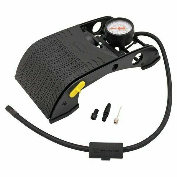 MICHELIN Foot Pump - Digital - Double FOR CAR & BIKE TYRES