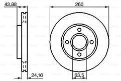 FOR FORD ESCORT MK5 6 1.8 RS2000  SPORT GROOVED BRAKE DISCS FRONT REAR 