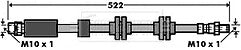 FOR BMW E90 E91 E92 318i 320d 320i 325i FRONT BRAKE HOSE FITS LEFT OR RIGHT