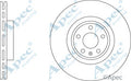 FOR AUDI S4 AVANT QUATTRO B9 8W 2 FRONT BRAKE DISC FRONT BRAKE PADS NEW
