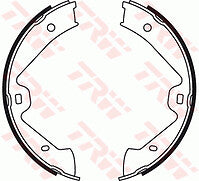 VW TOUAREG V6 CAYENNE 2010ON  REAR HANDBRAKE PARKING SHOES 