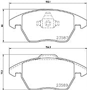 AUDI A1 A3 TFSi TDi  MINTEX BRAKE DISC BRAKE PADS FRONT REAR FULL SET 288MM