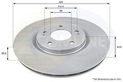 FOR MITSUBISHI LANCER EVO Vi Vii Viii  BRAKE DISC DRILLED GROOVED BRAKE PAD 