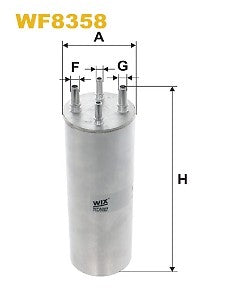 DIESEL FUEL FILTER 48100149 FOR VOLKSWAGEN TOUAREG 2.5 174 BHP 2006-10