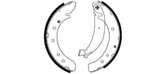 FIAT DUCATO PEUGEOT BOXER TOYOTA PROACE REAR BRAKE SHOES 254 X57MM