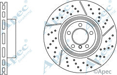 BMW F20 M135i CROSS DRILLED GROOVED BRAKE DISCS AND BRAKE PADS REAR 345MM