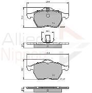 VECTRA SRI GSI  FRONT REAR BRAKE PADS HANDBRAKE SHOES