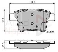 FOR JAGUAR X TYPE 2.2D SPORTS 05-07 BRAKE DISC BRAKE PADS FRONT REAR