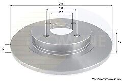 FORD FOCUS MK1 ST170 REAR BRAKE DISC REAR BRAKE CALIPER BRAKE DISC BRAKE PAD