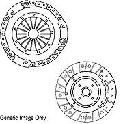VAUXHALL TIGRA MERICA DIESEL 1.3CDTi 2 PCE CLUTCH KIT FOR DUAL MASS FLYWHEEL