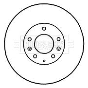 MAZDA 6 GH 1.8 2.0TD 2.3 16V DRILLED GROOVED BRAKE DISCS AND BRAKE PADS F+R