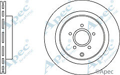 FOR NISSAN  Q50 S SPORT TECH HYBRID AWD (MK1 (V37)) REAR DRILLED DISCS 350MM