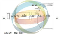 VAUXHALL CORSA C Z20LET F23 CV JOINT OUTER CV JOINT 35/33 SPLINES