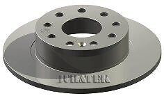 A3 SPORTBACK TDI SPORT BRAKE DISC DRILLED GROOVED PAIR REAR 