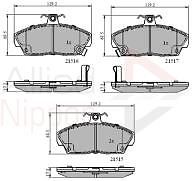 FOR HONDA CIVIC 1.5 LS VTEC MB3 1997-2001 BRAKE PADS FRONT REAR DISC BRAKE PADS 