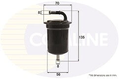 FUEL FILTER FITS MAZDA MX6 626 2.5 PREMACY XEDOS 6 CAPELLA