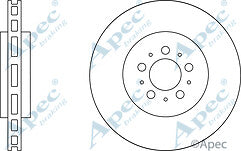 VOLVO S60 S60R V70 V70R 2.5 TURBO DRILLED GROOVED REAR BRAKE DISC 330mm VENTED
