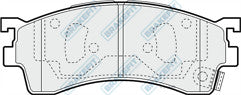 FORD PROBE 2.0 2.5 V6 BRAKE PADS FRONT REAR BRAKE PADS SET NEW