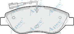 FOR ALFA ROMEO MITO 1.3 1.4 1.6 JTDM FIAT BRAVO STILO 1.9 JTD FRONT BRAKE PADS
