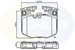  BMW 5 SERIES G30 G31 M SPORT FRONT BRAKE DISCS FRONT BRAKE PADS