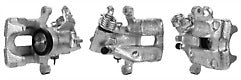 2 REAR BRAKE CALIPER +SLIDER PINS LH RH PEUGEOT 405 Mi16