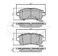 FORD FIESTA 1.0 1.25 1.4 1.5 1.6 TDCI Ti-VCT EcoBoost FRONT BRAKE PADS 2008-2018