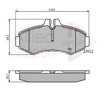 FOR MERCEDES VITO V CLASS 108 110  113 W638 BRAKE DISCS & PADS FRONT