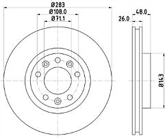 CITROEN C4 GRAND PICASSO 1.6 E HDI FRONT BRAKE DISC BRAKE PADS FRONT REAR MINTEX