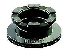 FOR IVECO DAILY 65C14 65C15 65C17 TWIN WHEELER REAR BRAKE DISCS VENTED 306MM